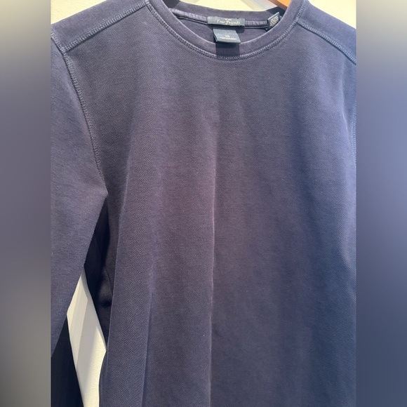 Scotch & Soda basic thermal long -sleeve mens size medium navy minimalist - Picture 2 of 12